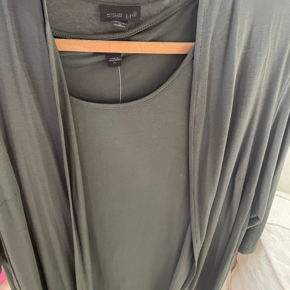 J. Jill Olive Green WearEver Collection Set NWT - Picture 9 of 16